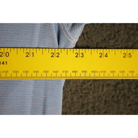 Tommy Bahama Polo Shirt Men L Blue Spread Collared Short Sleeve Logo Embroidered - Picture 6 of 8